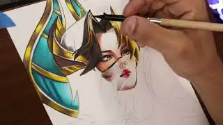DRAWING LOU YI mobile legends