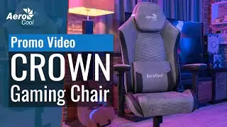 CROWN AeroSuede Игровое Кресло - Промо Видео