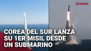 COREA DEL SUR: As&iacute; fue el disparo su primer misil bal&iacute;stico desde un submarino
