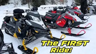 Can it keep up with the 9R XCR!? Getting my 800etec build out on the snow!