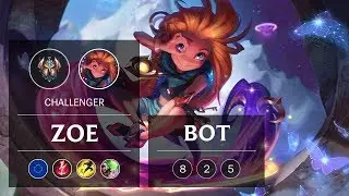 Zoe Bot vs Jhin - EUW Challenger Patch 9.1