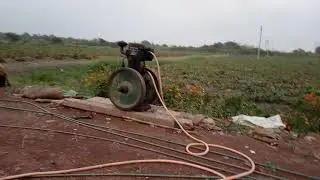 Fieldmarshal  8hp diesel engine  testing