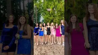 hoco with my girlies🎀 #fyp #hoco #transition #ootd #outfits #homecoming #trend #dance #fypシ゚ #trend