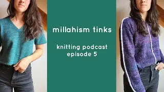 Piping Hot heatwaves, delightful Moon Set and bragging about my skirt - knitting podcast ep. 5