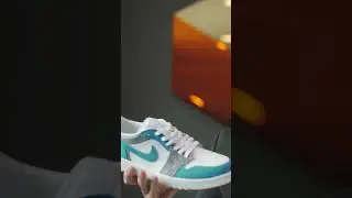 Shoe unboxing gift with the groom