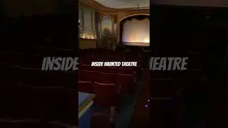 Inside haunted Patricia Theatre #paranormal