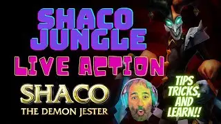 HOW TO PLAY SHACO JUNGLE & GAIN ELO FOR BEGINNERS! - Live-Action Game Guide 1 of 3 League of Legends