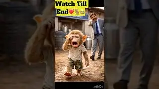 Baby Monkey  a kind of Changed This Family&rsquo;s Life Forever ❤️🐒#shroots #fypシ゚viral #emotional