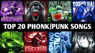 TOP 20 FUNK/PHONK SONGS 2026 #phonk #funk #phonkagressive #viralphonk #brazil 