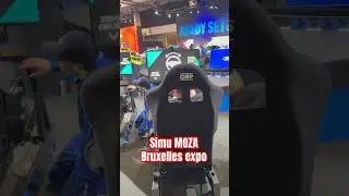 Simu MOZA sur le salon de l'auto &agrave; Bruxelles expo  #automobile