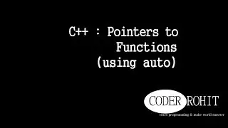 c++ : pointers to functions using auto in c++