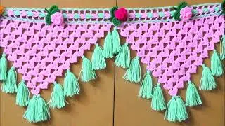 Woolen door hanging toran #shorts #shortsviral #shortvideos #viral #tranding 