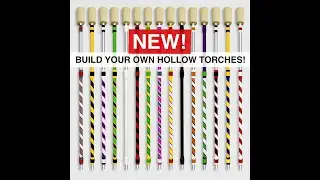 Build Your Own Custom Fire Eating Hollow Vapor Torches!