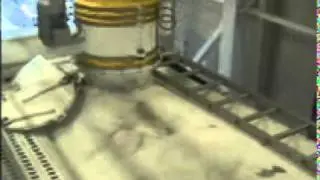 Outloading flour into tanker truck