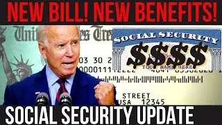 BREAKING News: Social Security Benefit Increases In New Bill! SSI SSDI VA Payments | Social Security