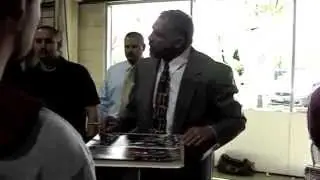 The Ultimate Warrior Teaches Agent Some Manners
