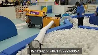 IDO MAZE Ball Washing Machine Used in Indoor Playground For Hot Sale
