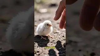 BIRDS DON'T ABANDON THEIR CHICKS BECAUSE YOU TOUCH THEM! #shorts