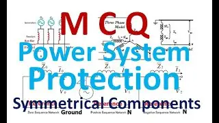 Power System Protection | Symmetrical Components | Objective MCQ | Unsymmetrical Fault | LG, LL, LLG