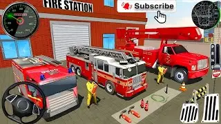 🚒 Fire Truck City Rescue Simulator | INSANE 911 Emergency Ambulance Driving in 3D City