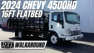 2024 Chevrolet 4500HD LCF Stake Side Flatbed, Gas, Auto #17633M