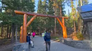 Hiking on the Lower Falls Trail in Johnston Canyon | Banff Final Day Clips