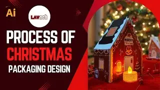 Process of Christmas Packaging Design in Adobe Illustrator