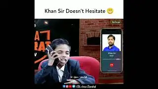 Khan Sir Doesn't Hesitate 😂 | Bobby Raj Meme | #explorepage #explore #memedaily #shorts #khansir