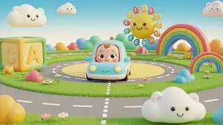 Little Car Goes Beep Beep 🚗👶 | Traffic Learning Baby Song | Nursery Rhymes