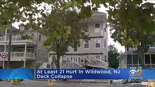 At Least 21 Hurt In Wildwood, NJ, Deck Collapse