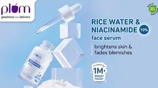 Bright Skin Made Simple with Plum 10% Niacinamide Face Serum | #plumgoodness #brightskin