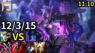 Riven Top vs Nocturne - KR Grandmaster | Patch 11.10