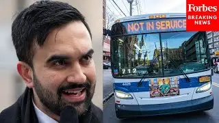 'Public Transit Is Increasingly Becoming Out Of Reach': Zohran Mamdani Decries High NYC Bus Fares