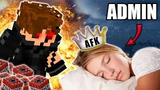 DISTRUZIONE TOTALE DI FRONTE ALL' ADMIN - MINECRAFT GRIEFING ITA