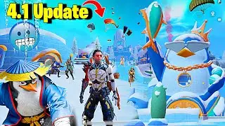 BGMI NEW 4.1 UPDATE IS HERE | FROSTY FUNLAND ERANGEL GAMEPLAY