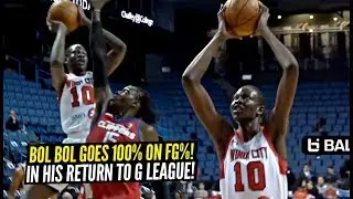Bol Bol DOESN'T MISS In His Return To G League vs Agua Caliente Clippers!!