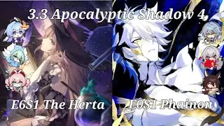 3.3 Apocalyptic Shadow 4 | E6S1 The Herta X E0S1 Phainon | 7655 Score Clear