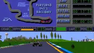 Mario Andretti Racing (SEGA Genesis / MegaDrive)