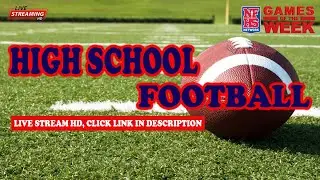 WATCH LIVE  Pineview Christian Vs. Cahawba Christian Academy - High School Football 2022