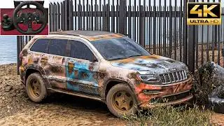 Rebuilding Jeep Grand Cherokee SRT Offroad 900Hp - Forza Horizon 5 | Steering Wheel Gameplay.