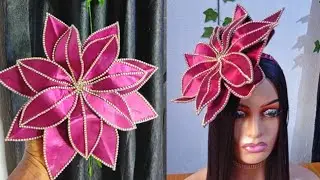 HOW TO MAKE A 3D APPLIQUE FASCINATOR // DIY Simple 3D Appliques Tutorial