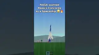 NASA taking Pepsi into space with a Concorde ✋😭🔥 #ptfs #roblox