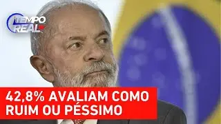 Governo Lula é desaprovado por 50,9% dos brasileiros, segundo Paraná Pesquisas | TEMPO REAL