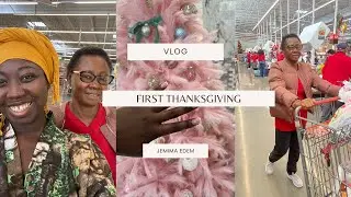 My Nigerian Mom's First Thanksgiving in America&hellip; This Meant Everything | Thanksgiving Prep Vlog