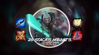 League of Legend Rip Lux Full Ap Ekko 25 stacks Mejais Ult