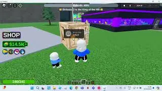 Trying to get a rebirth in Element Powers Tycoon using Bone ( Part 2 )