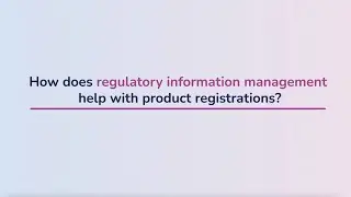 RIM 101 Part 2 - How does RIM help with product registrations?