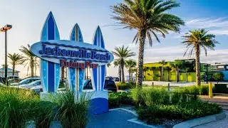 4K Virtual Drive Through Jacksonville Beach Fl
