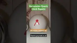 Nationwide Quartz Clock Repairs from &pound;37.50 including return postage.