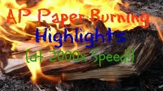 AP Paper Burning - Livestream Highlights (ft. Alex, Kaleb, Martin, and Armand)